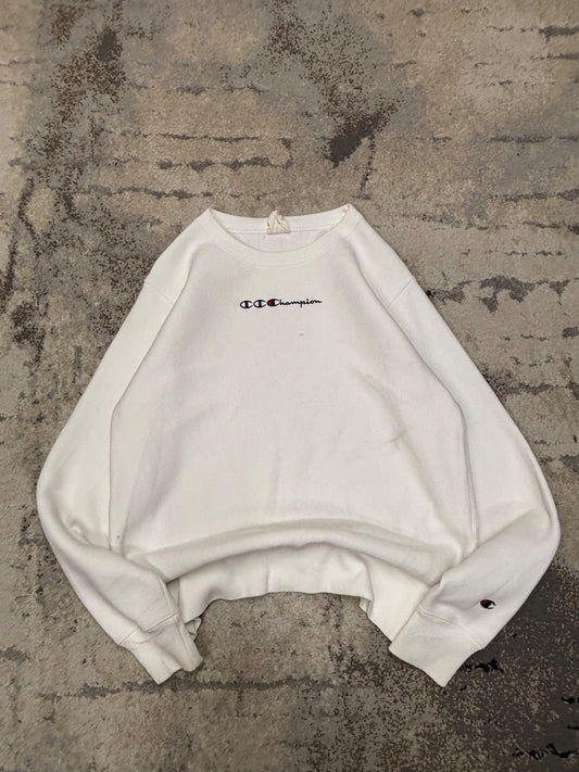 Bluza Champion crevneck, damskie w bardzo dobrym stanie rozmiar S, widok z przodu