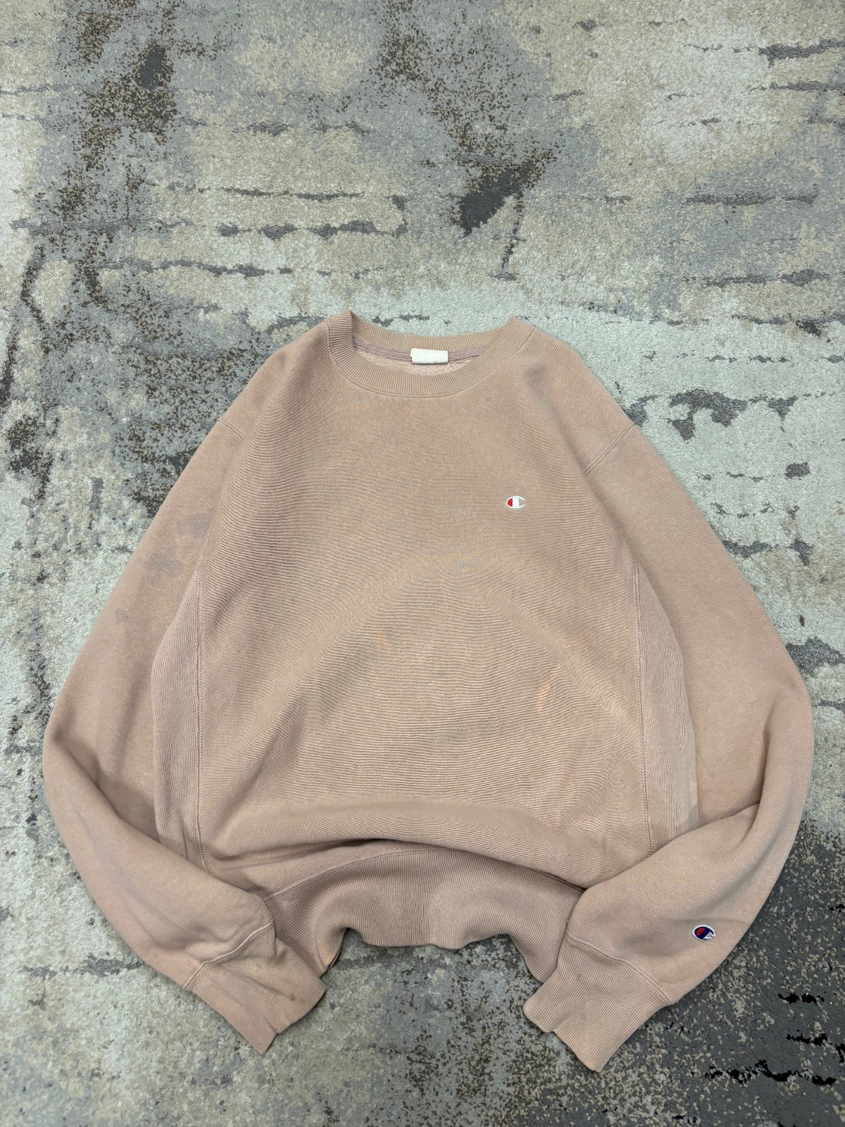Bluza Champion crevneck, damskie w dobrym stanie rozmiar S, widok z przodu