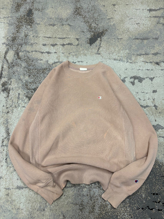 Bluza Champion crevneck, damskie w dobrym stanie rozmiar S, widok z przodu