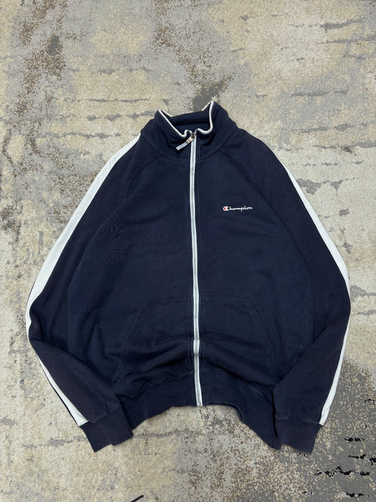 Bluza Champion zipp, męskie w bardzo dobrym stanie rozmiar XL, widok z przodu