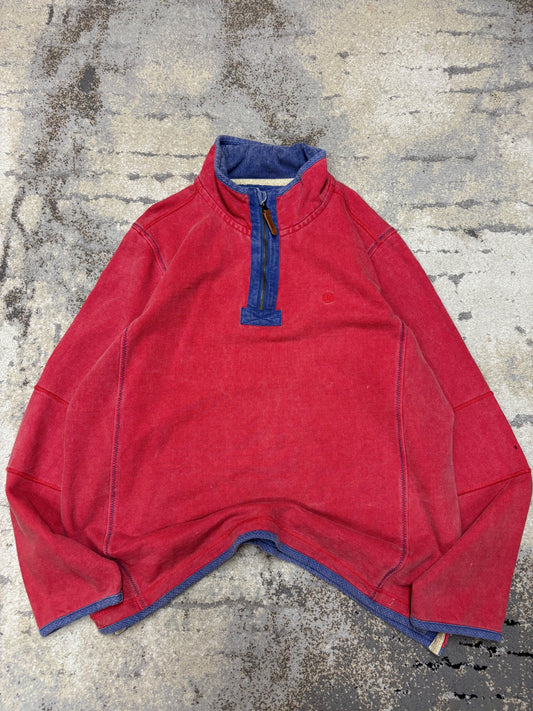 FatFace Bluza vintage Fat Face haft logo, męskie w dobrym stanie rozmiar XL, widok z przodu