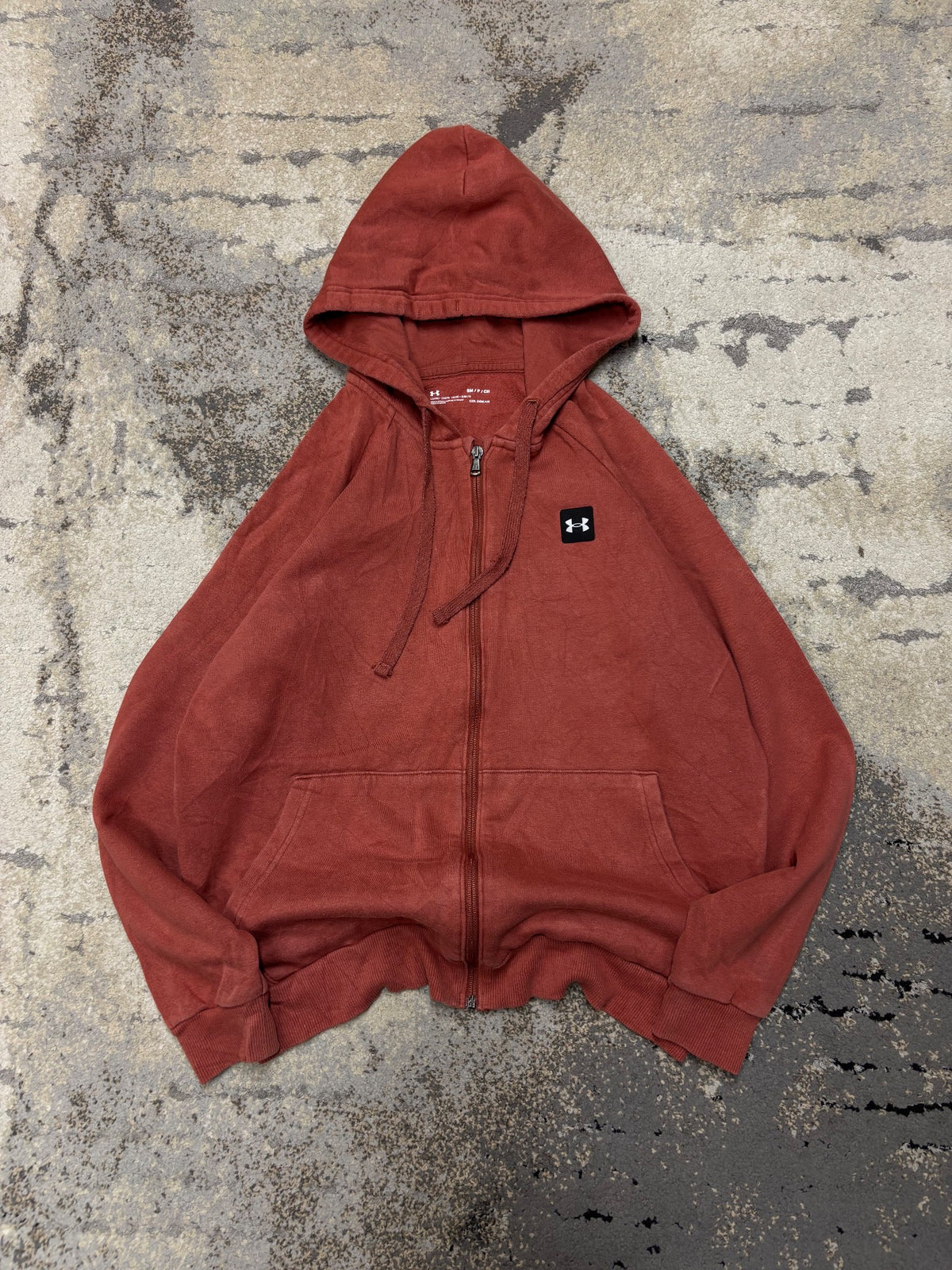 Bluza Under Armour zipp, damskie w bardzo dobrym stanie rozmiar S, detal