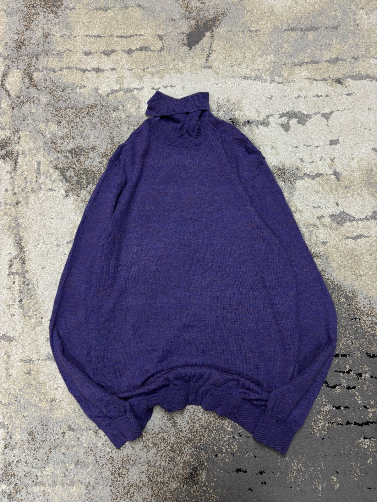 Sweter Skøwde 100% merino, męskie w bardzo dobrym stanie rozmiar L, detal