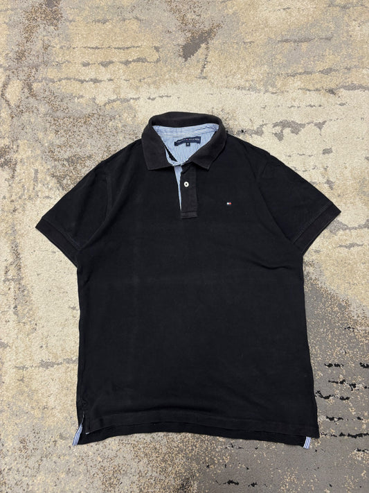 Koszulka Tommy Hilfiger polo, męskie w bardzo dobrym stanie rozmiar M, widok z przodu