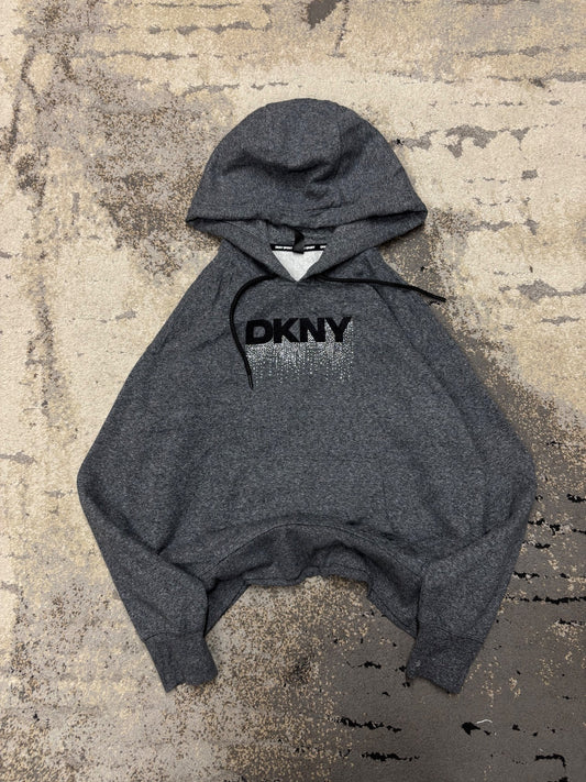 Bluza DKNY hoodie, damskie w bardzo dobrym stanie rozmiar S, widok z przodu