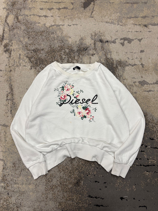 Bluza Diesel crevneck, damskie w bardzo dobrym stanie rozmiar S, widok z przodu