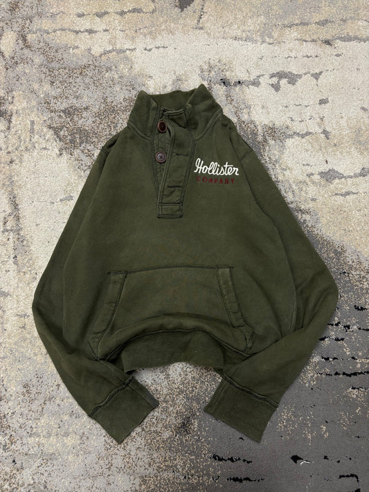 Bluza Hollister zipp, męskie w bardzo dobrym stanie rozmiar L, widok z przodu