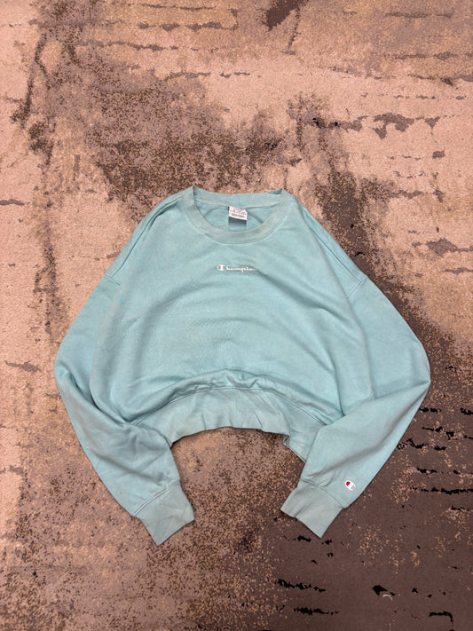 Bluza Champion crevneck, damskie w bardzo dobrym stanie rozmiar L, widok z przodu