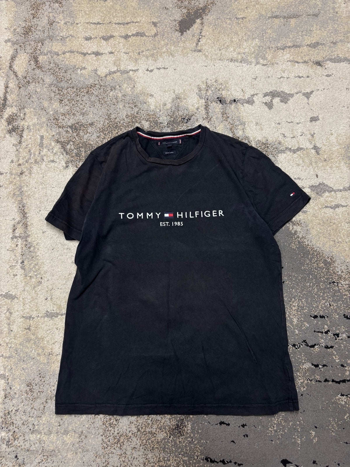 Koszulka Tommy Hilfiger, męskie w dobrym stanie rozmiar L, widok z przodu