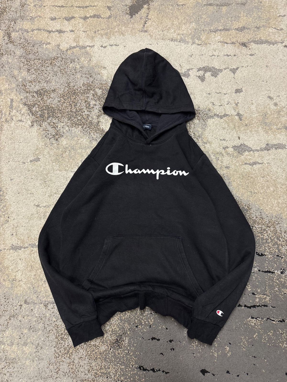 Bluza Champion hoodie, dziecięce w bardzo dobrym stanie rozmiar 164 cm / 14 lat, widok z przodu