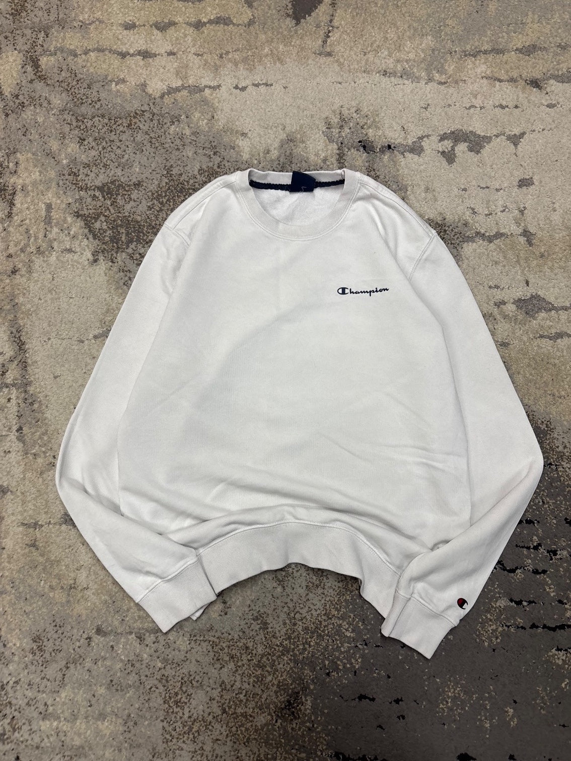 Bluza Champion crevneck, damskie w bardzo dobrym stanie rozmiar M, widok z przodu