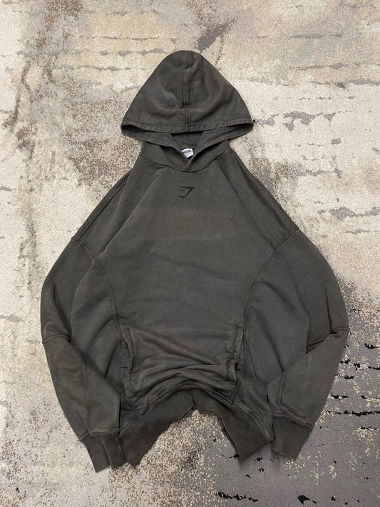 Bluza GymShark hoodie, damskie w dobrym stanie rozmiar S, widok z góry