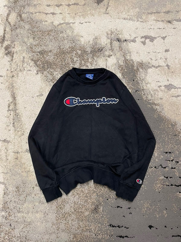 Bluza Champion crevneck, dziecięce w bardzo dobrym stanie rozmiar 152 cm / 12 lat, widok z przodu