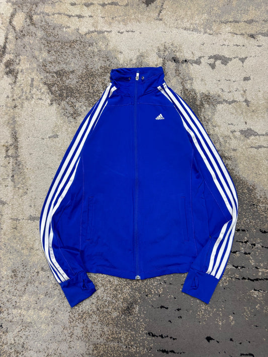 Bluza Adidas 3 paski, damskie w bardzo dobrym stanie rozmiar S, widok z przodu