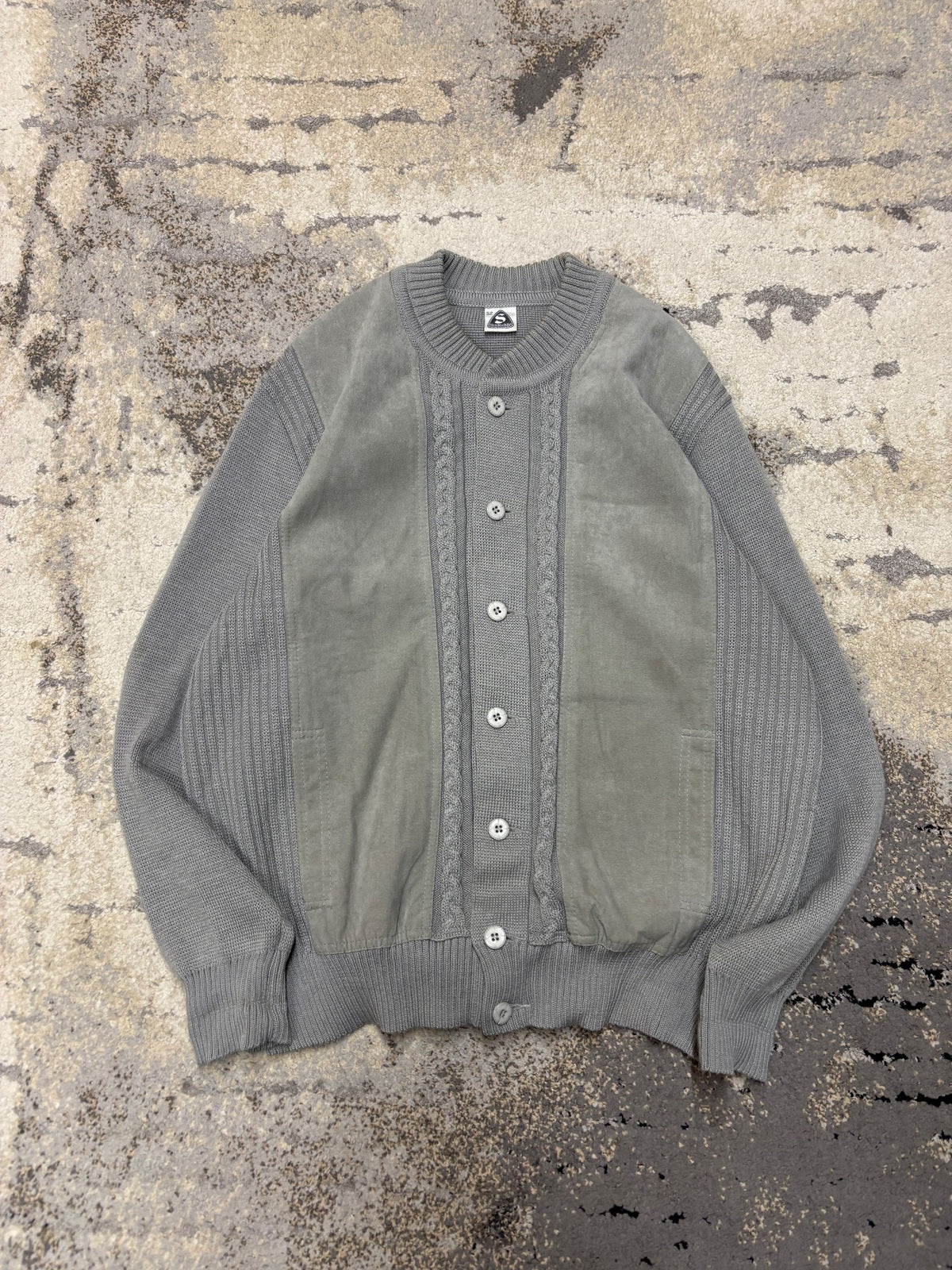 Vintage Denim Sweterek vintage retro y2k, męskie w bardzo dobrym stanie rozmiar M, detal