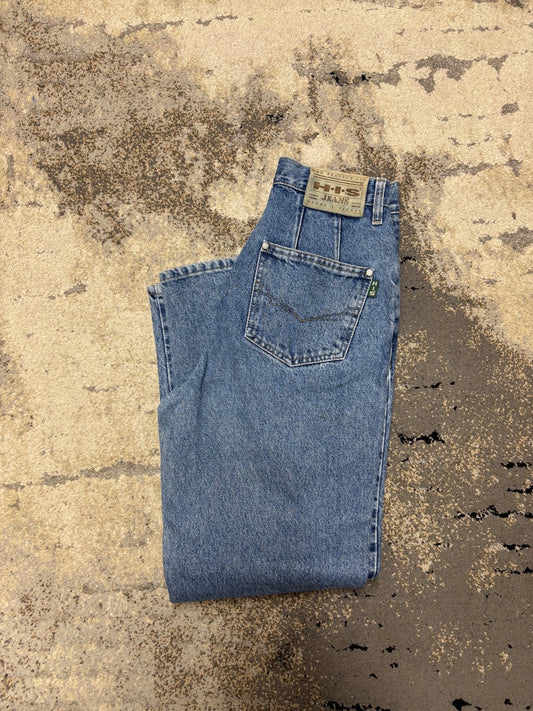 Japan Style Jeansy vintage retro y2k, damskie w bardzo dobrym stanie rozmiar M, detal