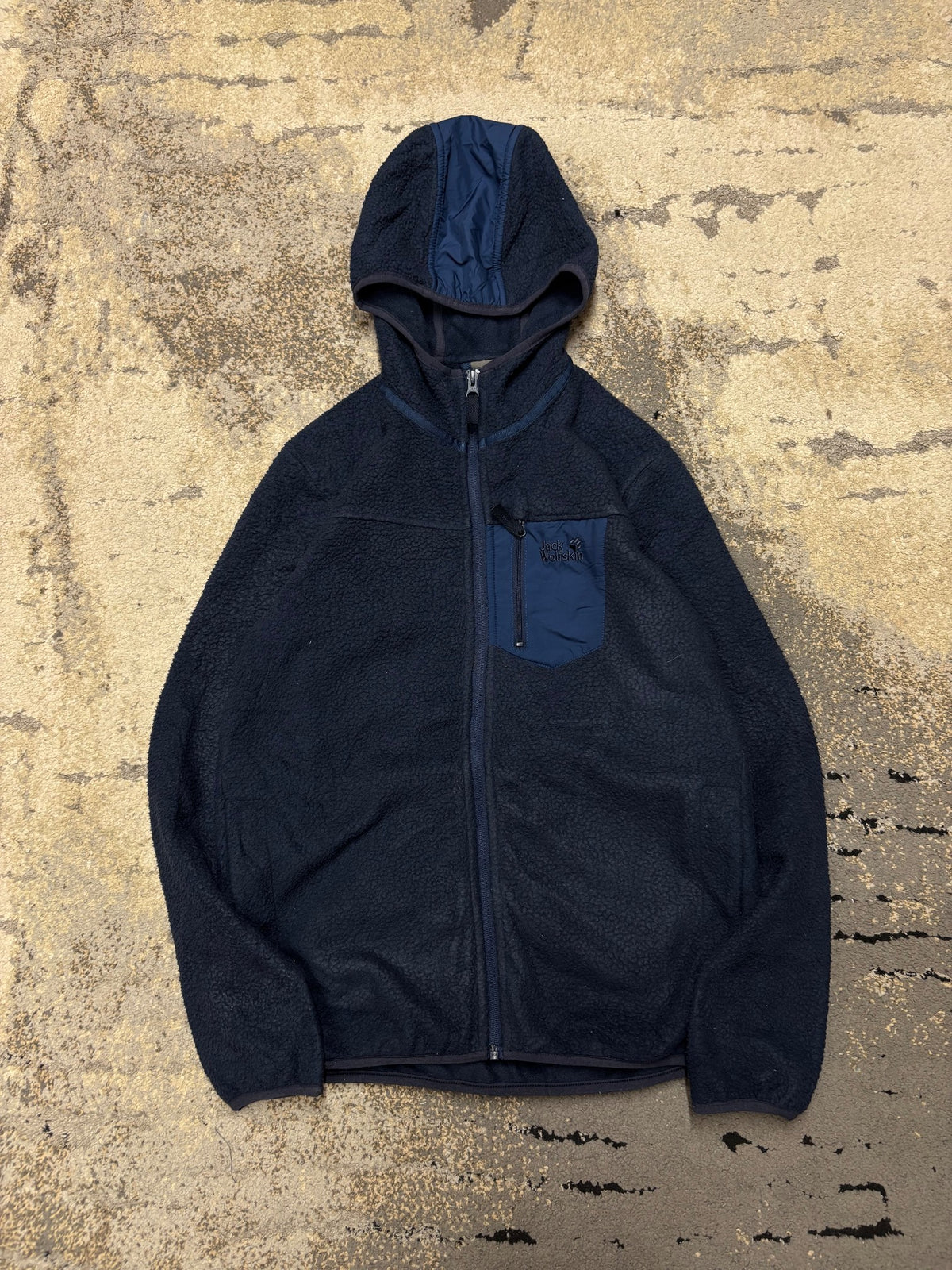 Polar Jack Wolfskin, dziecięce w bardzo dobrym stanie rozmiar 164 cm / 14 lat, widok z przodu