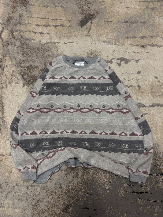 Japan Style Bluza vintage retro y2k, męskie w bardzo dobrym stanie rozmiar L, detal