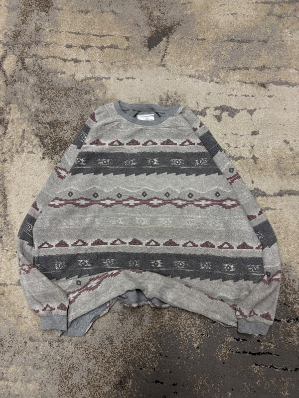 Japan Style Bluza vintage retro y2k, męskie w bardzo dobrym stanie rozmiar L, detal