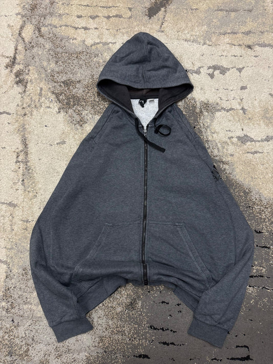 Bluza Adidas zipp, męskie w dobrym stanie rozmiar L, widok z przodu