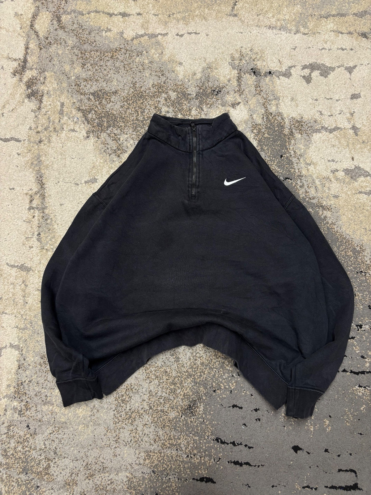 Bluza Nike half zipp, damskie w bardzo dobrym stanie rozmiar S, widok z przodu