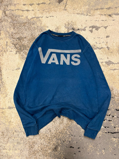 Bluza Vans crevneck, męskie w bardzo dobrym stanie rozmiar S, widok z przodu