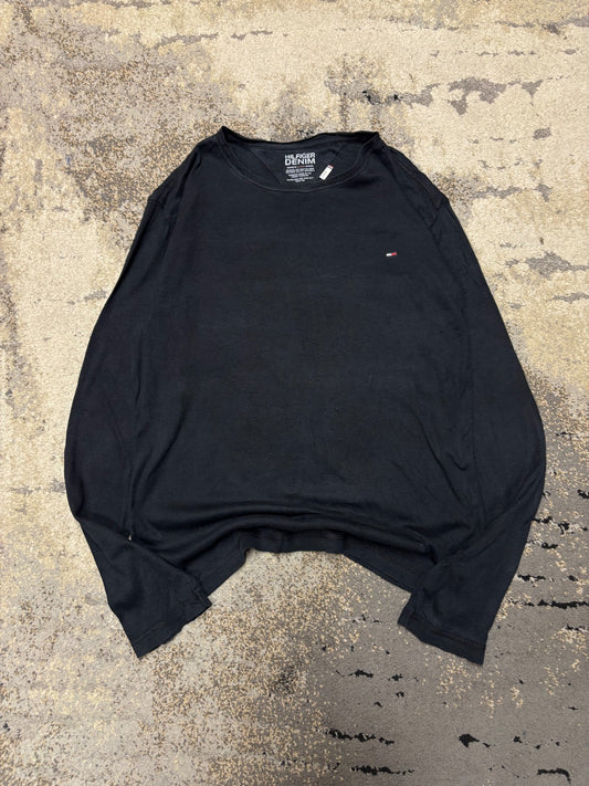 Bluzka Tommy Hilfiger, damskie w bardzo dobrym stanie rozmiar M, detal