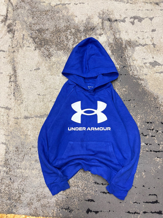 Bluza Under Armour hoodie, dziecięce w bardzo dobrym stanie rozmiar M, widok z przodu
