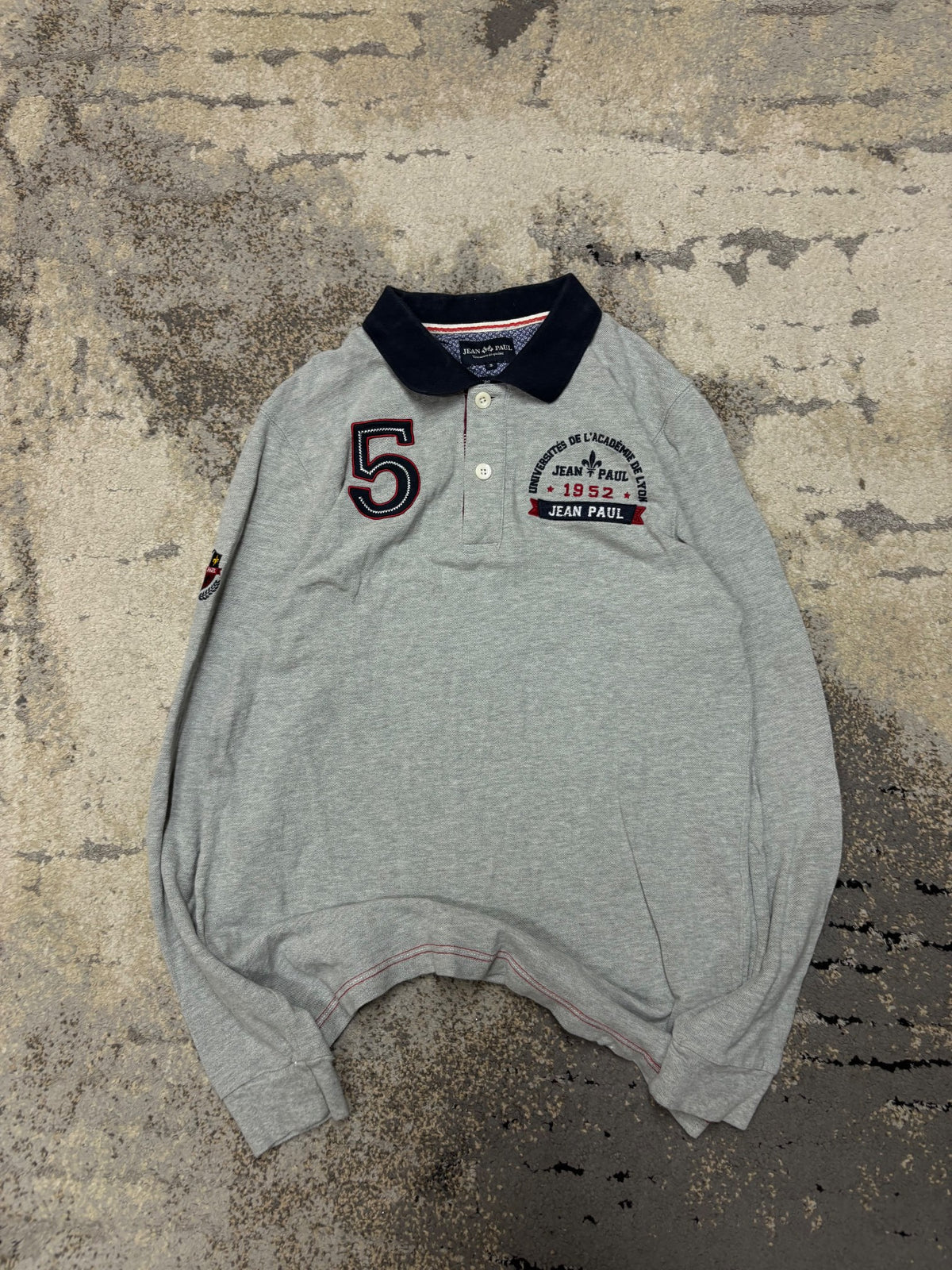 Bluzka Polo Jean Paul Vintage, męskie w bardzo dobrym stanie rozmiar S, widok z przodu