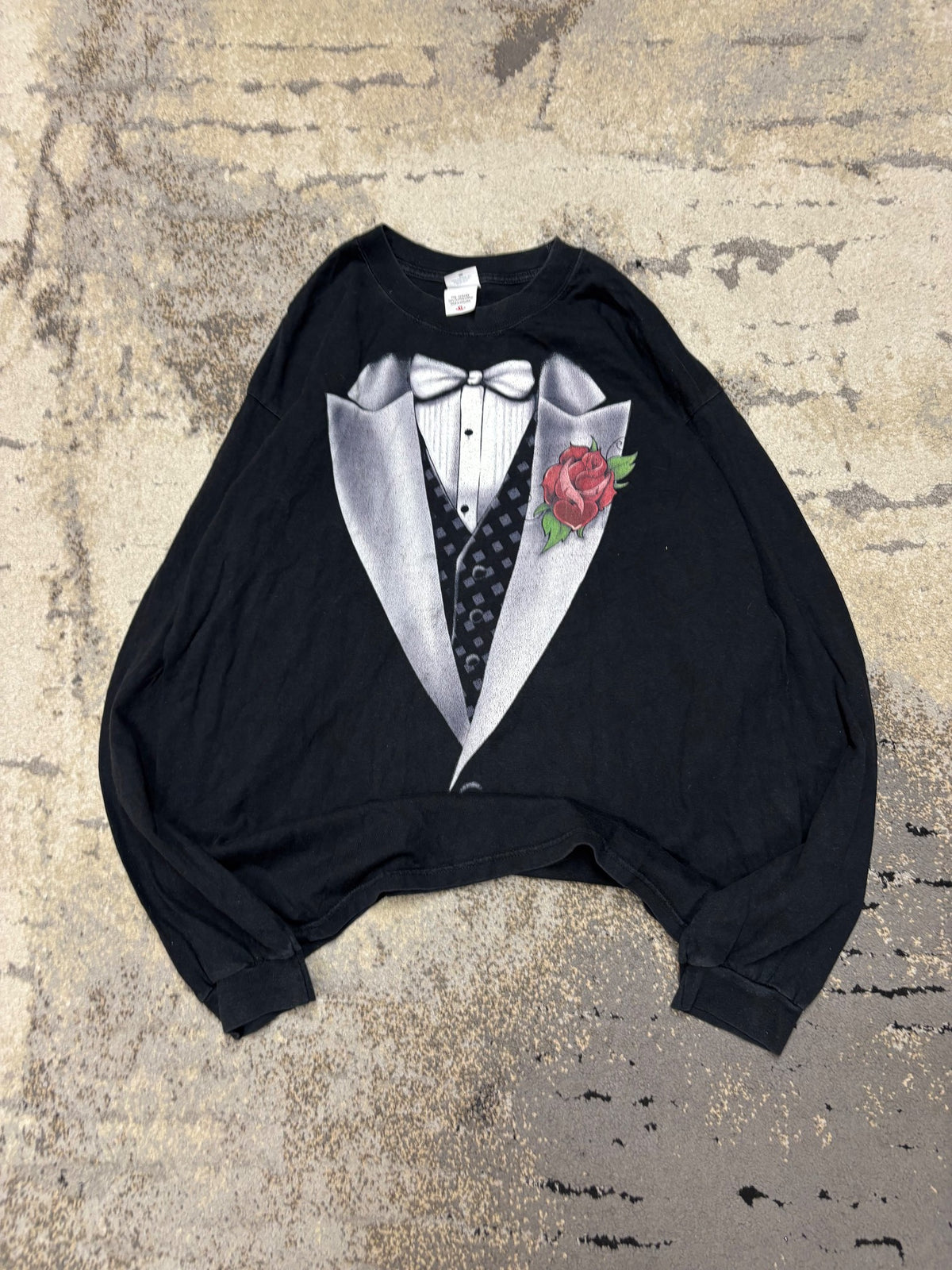 Bluzka vintage japan style, męskie w bardzo dobrym stanie rozmiar XL, widok z przodu