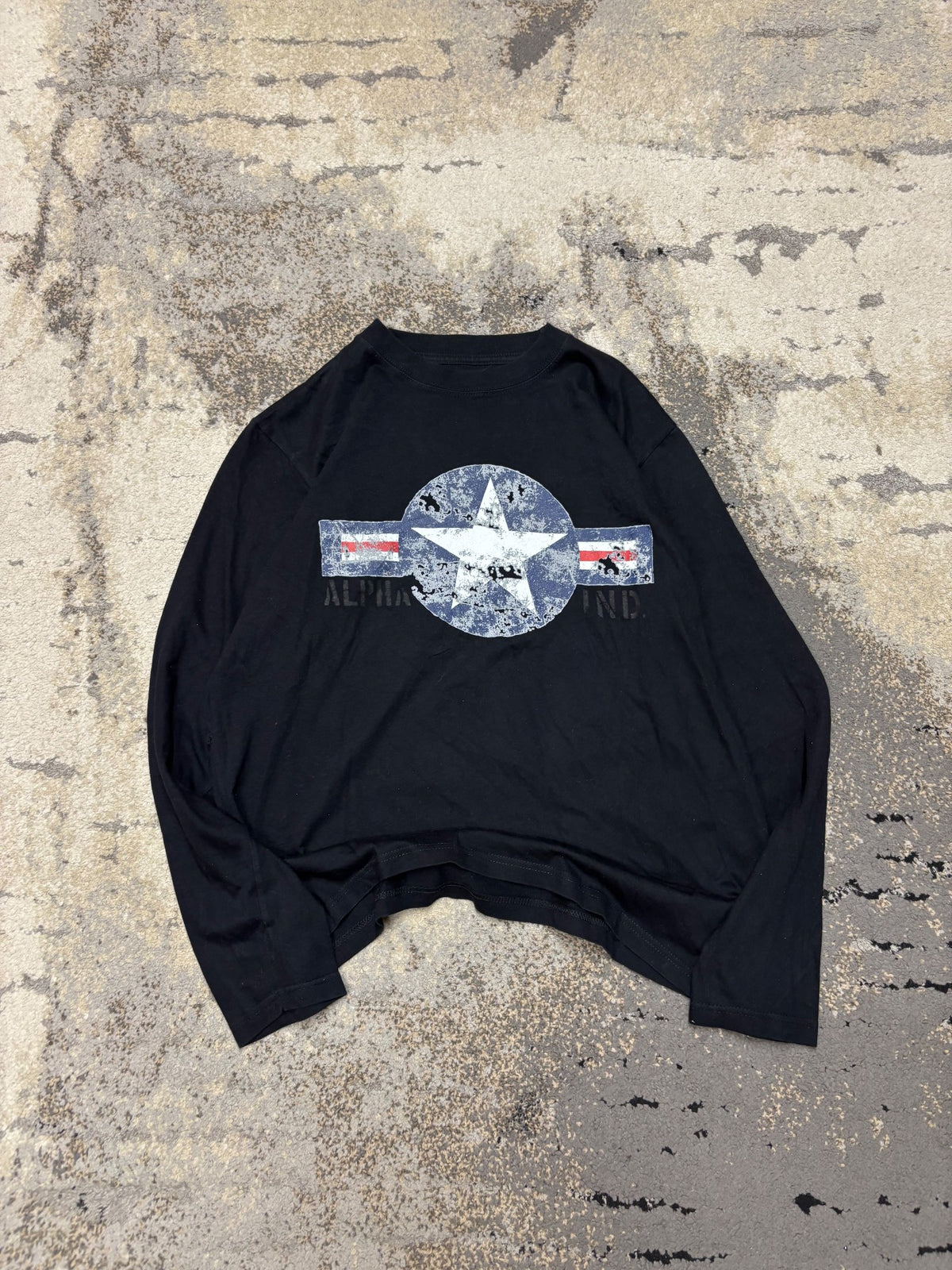 Bluzka Alpha Industries, męskie w bardzo dobrym stanie rozmiar S, widok z przodu