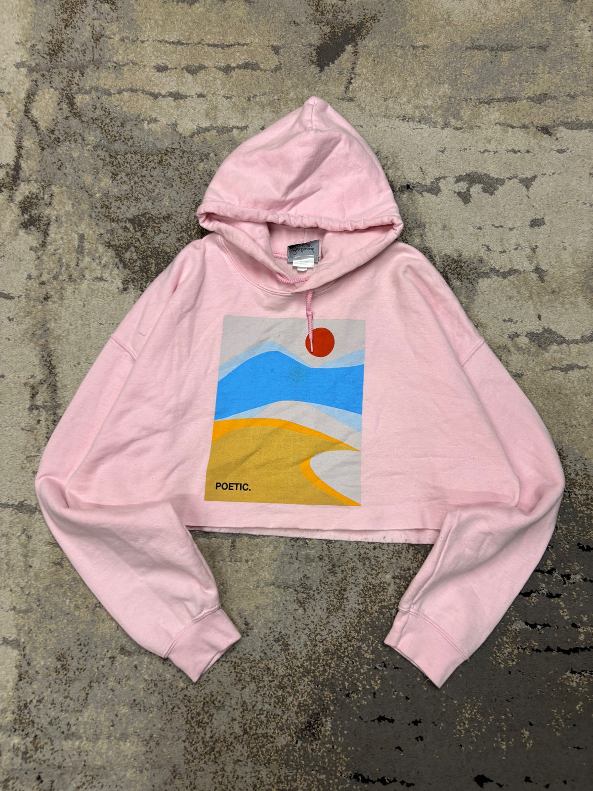 Bluza Japan style hoodie, damskie w bardzo dobrym stanie rozmiar L, widok z przodu