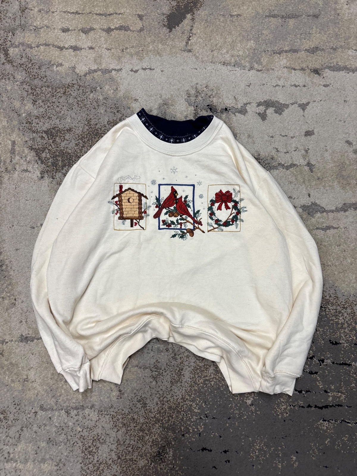 Bluza Japan style retro y2k crewneck, męskie w bardzo dobrym stanie rozmiar M, widok z przodu