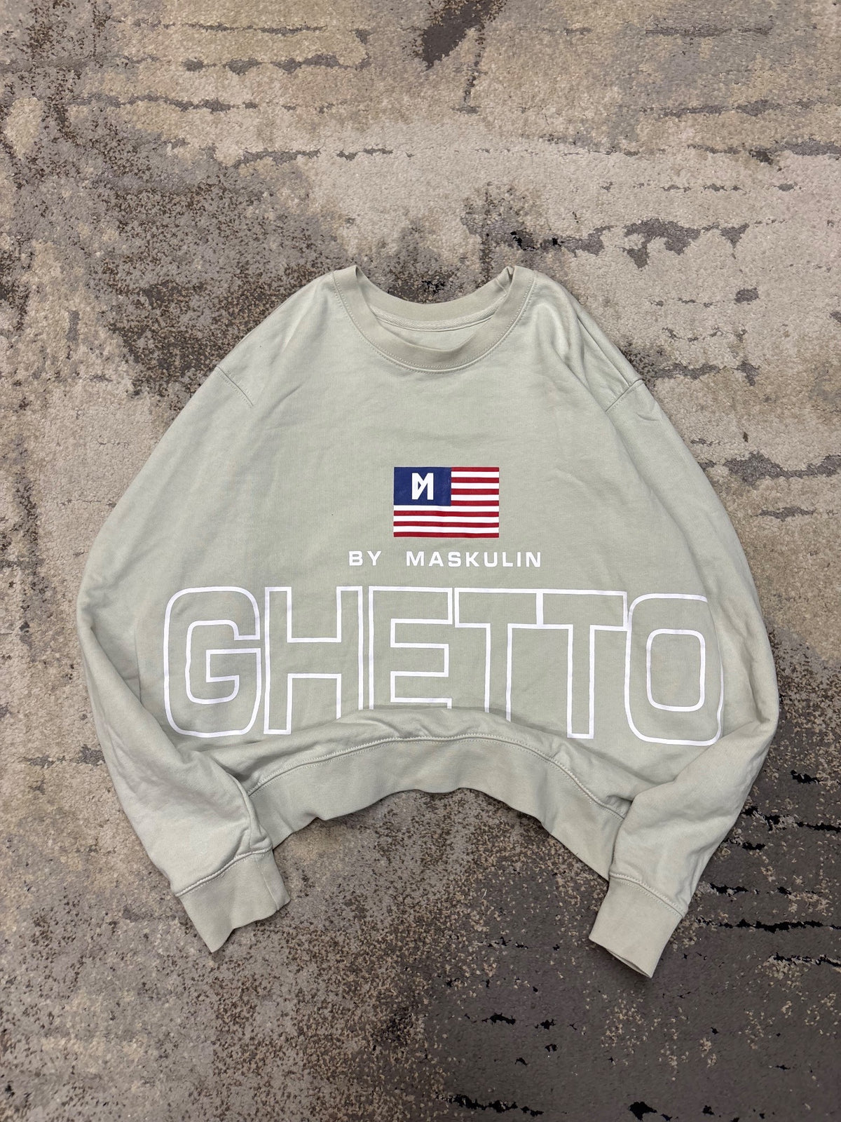 Bluza Japan style retro y2k crewneck, damskie w bardzo dobrym stanie rozmiar M, widok z przodu