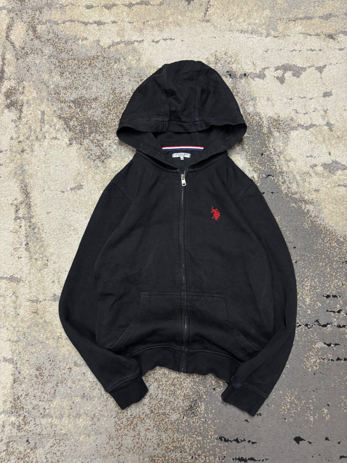 U.S. Polo Assn. Bluza U.S. Polo Assn zipp, dziecięce w bardzo dobrym stanie rozmiar 152 cm / 12 lat, widok z przodu