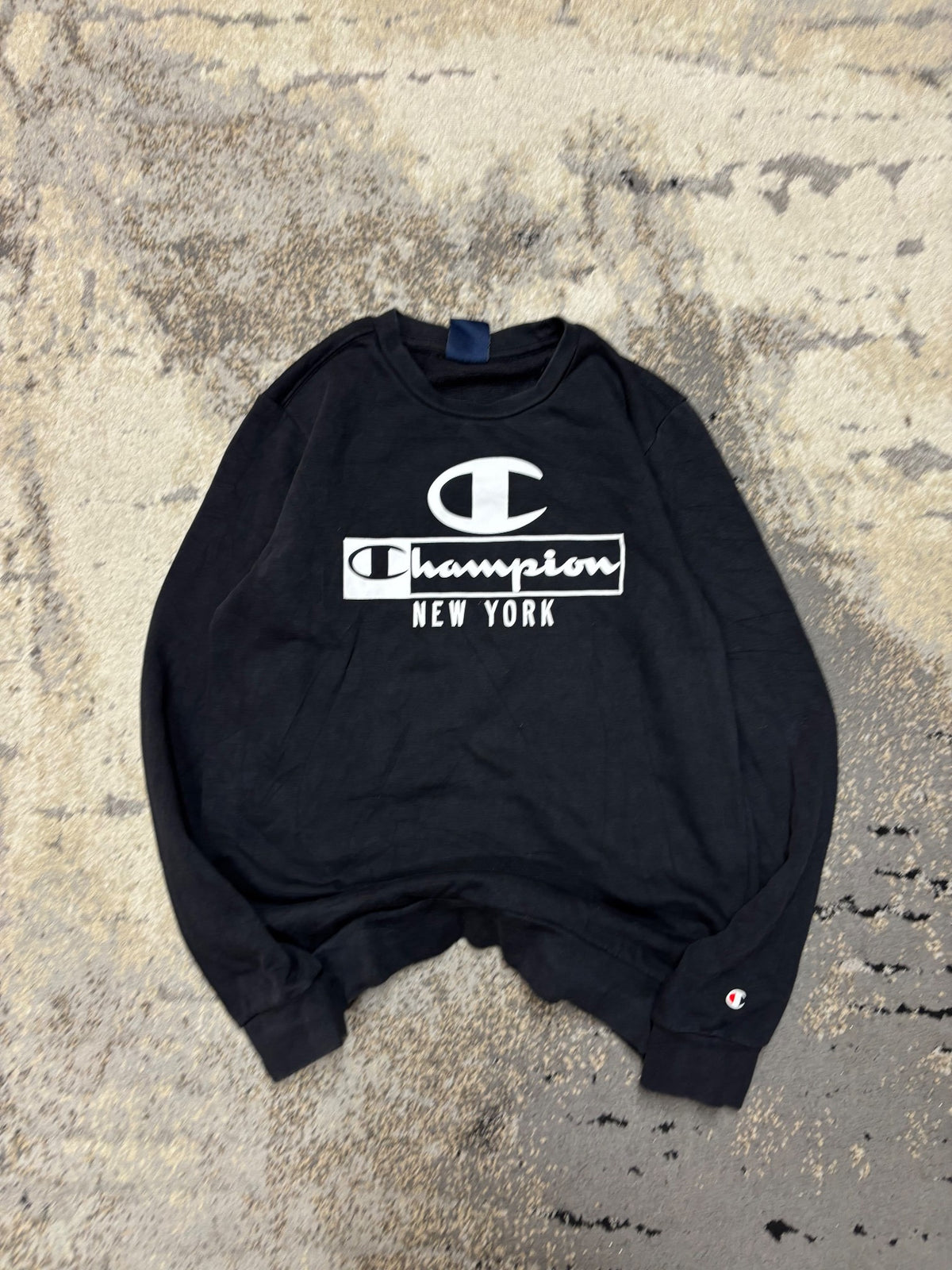 Bluza Champion crevneck, dziecięce w bardzo dobrym stanie rozmiar 164 cm / 14 lat, widok z przodu