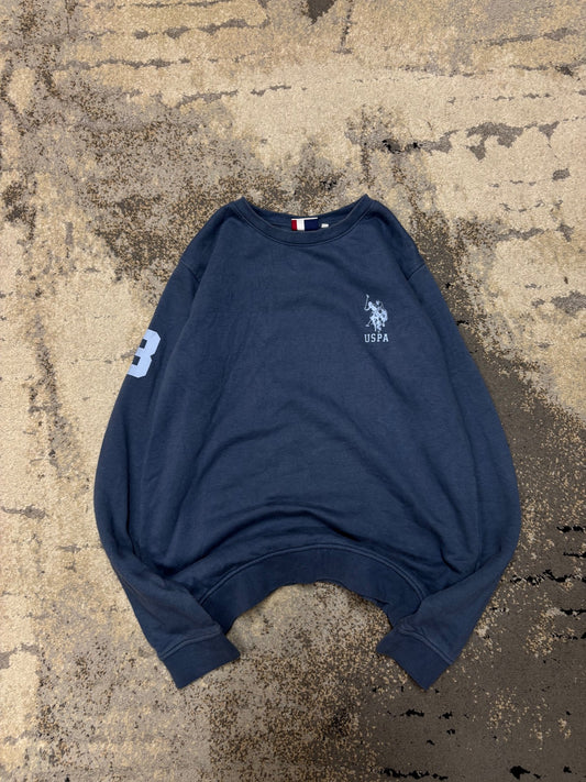U.S. Polo Assn. Bluza U.S. Polo Assn crewneck, dziecięce w bardzo dobrym stanie rozmiar 164 cm / 14 lat, widok z przodu