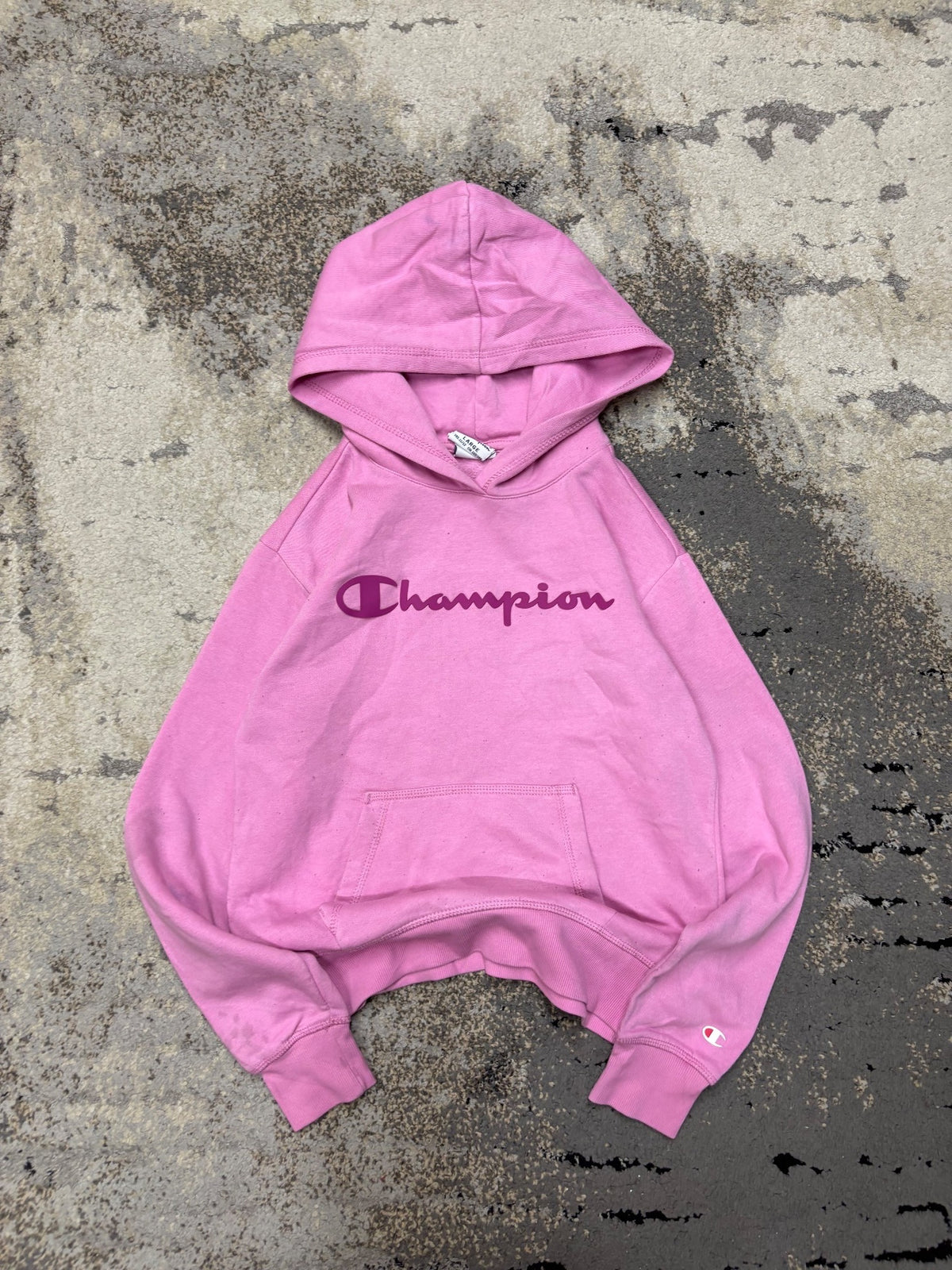 Bluza Champion hoodie, dziecięce w dobrym stanie rozmiar 158 cm / 13 lat, detal