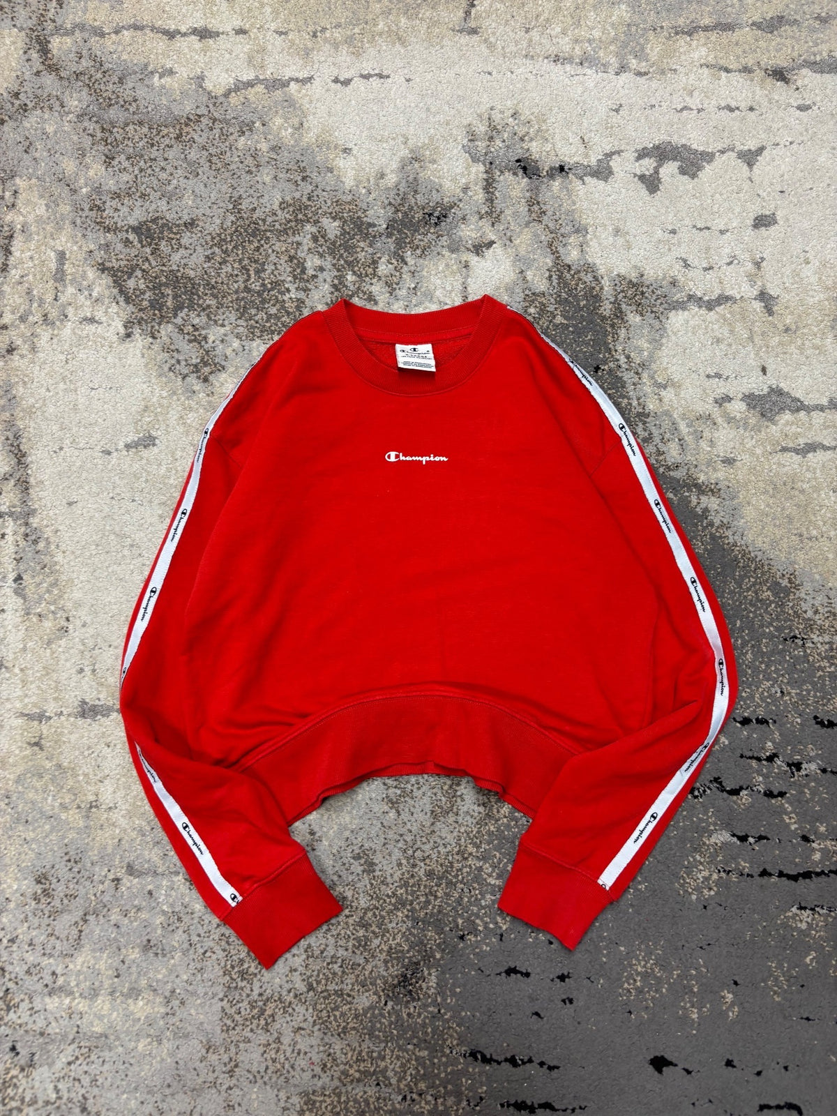 Bluza Champion crewneck, dziecięce w bardzo dobrym stanie rozmiar 152 cm / 12 lat, widok z przodu
