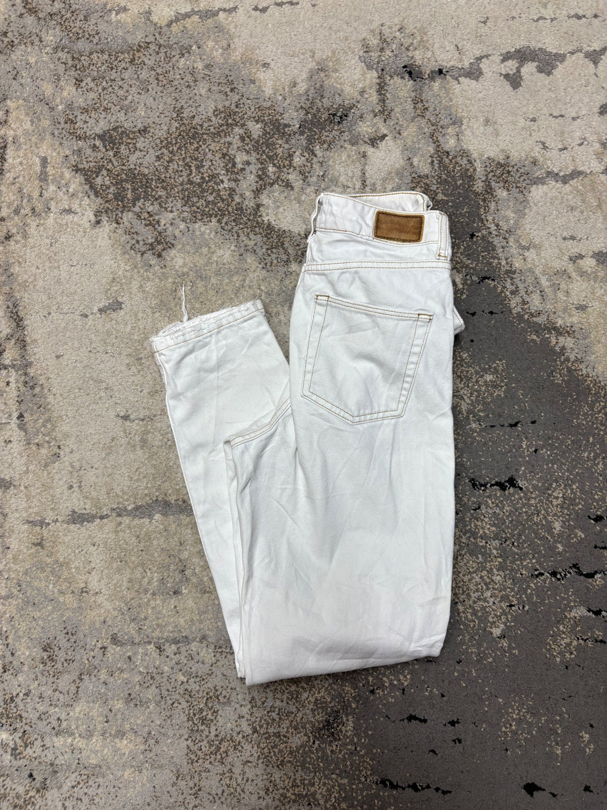 Japan Style Jeansy damskie vintage, damskie w bardzo dobrym stanie rozmiar S, detal