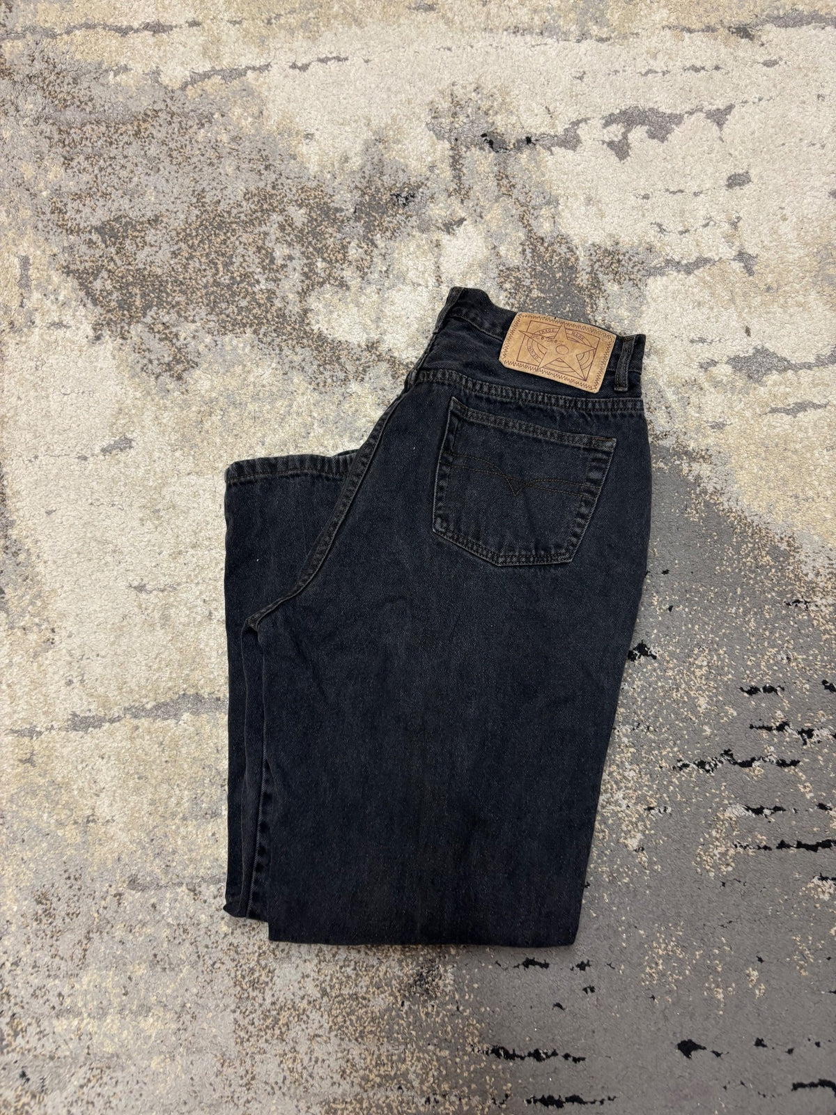 Japan Style Jeansy vintage retro y2k, damskie w bardzo dobrym stanie rozmiar M, detal
