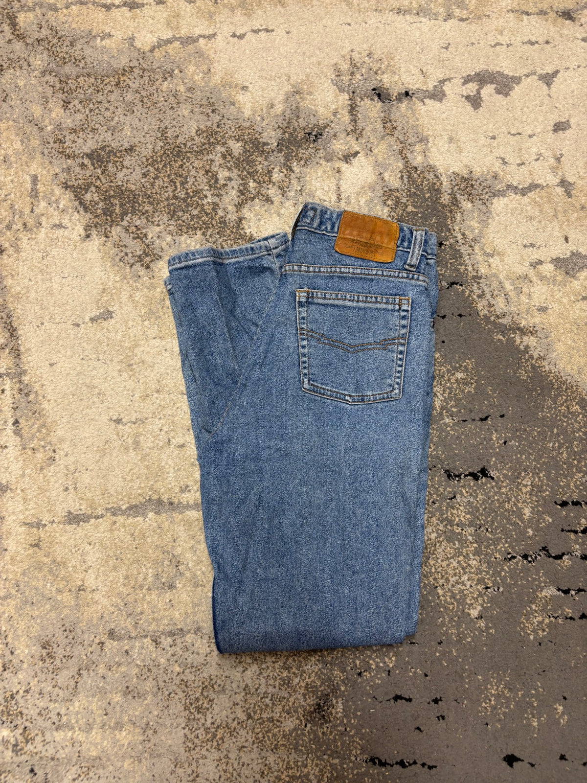 Japan Style Jeansy vintage retro y2k, dziecięce w bardzo dobrym stanie rozmiar 176 cm / 16 lat, detal