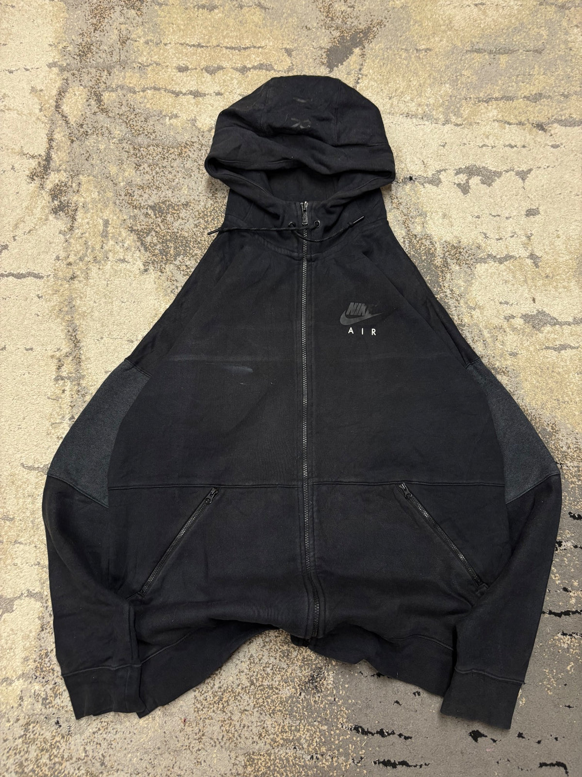 Bluza Nike zipp, męskie w bardzo dobrym stanie rozmiar XXL, widok z przodu