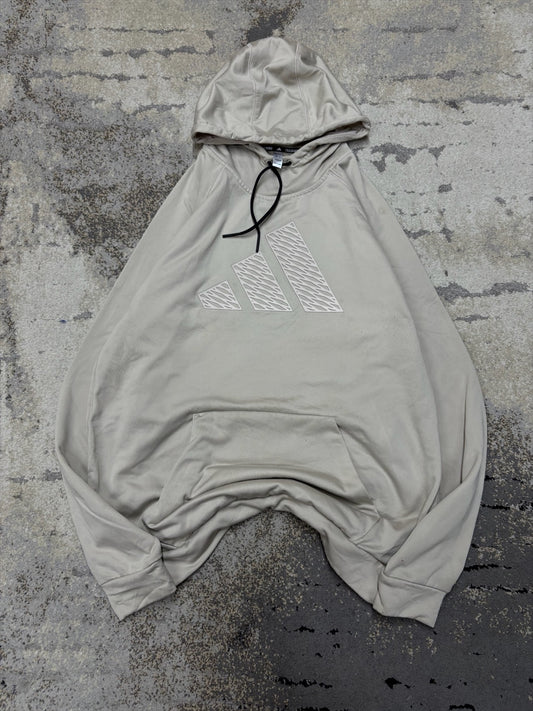 Bluza Adidas hoodie, damskie w bardzo dobrym stanie rozmiar XL, widok z przodu