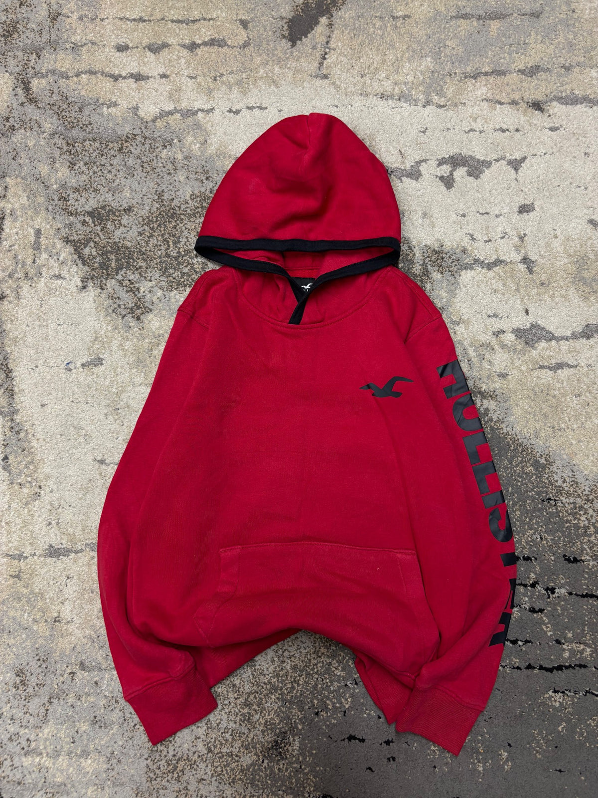 Bluza Hollister hoodie, damskie w bardzo dobrym stanie rozmiar XS, widok z przodu