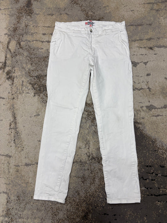 Engelbert Strauss Jeansy vintage retro y2k, damskie w bardzo dobrym stanie rozmiar M, detal
