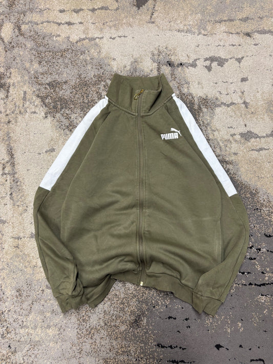 Bluza Puma zipp, męskie w bardzo dobrym stanie rozmiar S, detal