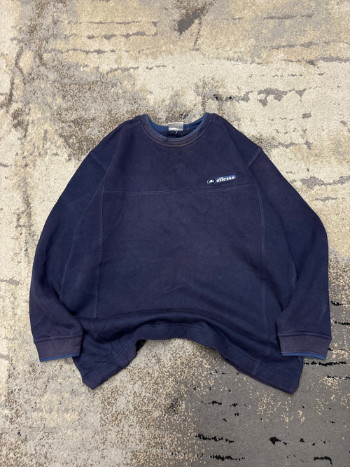 Bluza Ellesse crewneck, męskie w dobrym stanie rozmiar M, widok z przodu