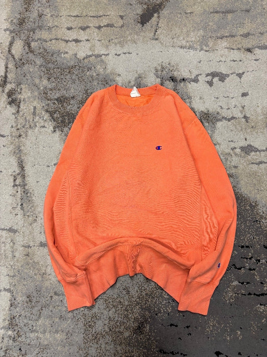 Bluza Champion crewneck Reverse, damskie w bardzo dobrym stanie rozmiar XL, widok z przodu