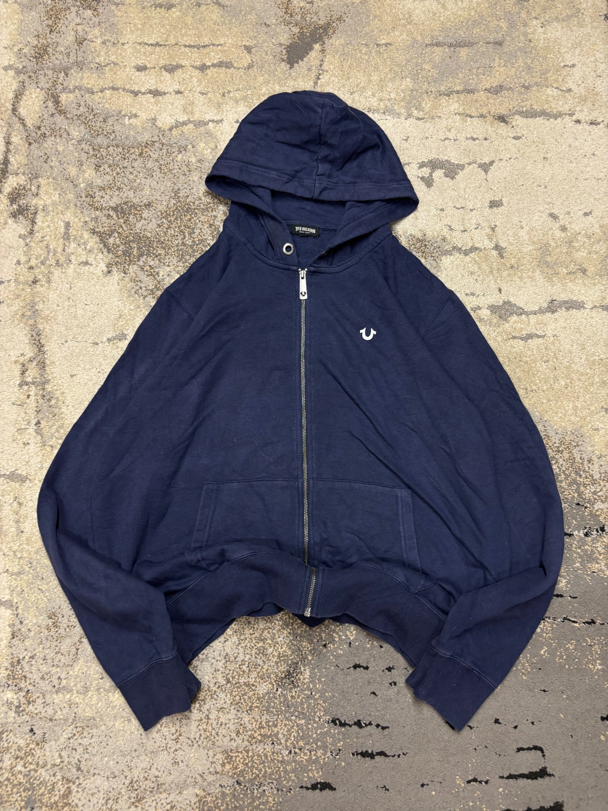 Bluza True Religion zipp, męskie w bardzo dobrym stanie rozmiar XXXL, widok z przodu